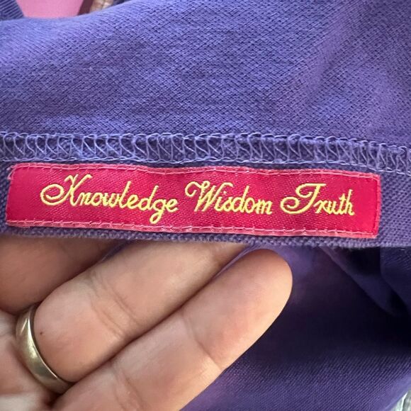 Robert Graham Mens Polo Shirt Short Sleeve Button Front Collared  Purple Sz 2XL - Picture 9 of 11